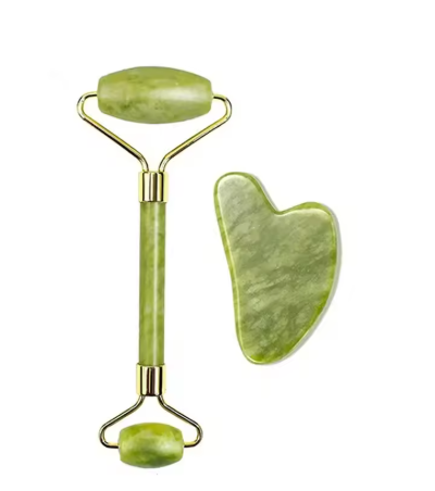 Gua Sha & Jade Roller Set