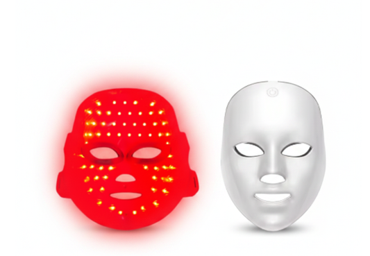 LED facial light therapy mask